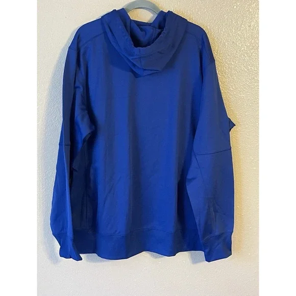 Men's 2XL NWOT Toronto Blue Jays Nike Dri-Fit Pullover Hoodie Blue